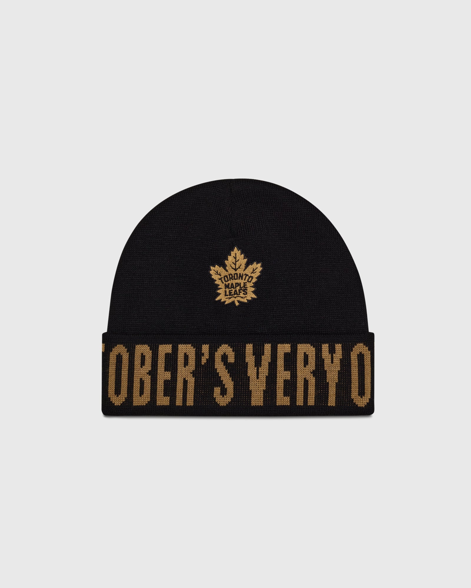 OVO x Toronto Maple Leafs Beanie - BLACK