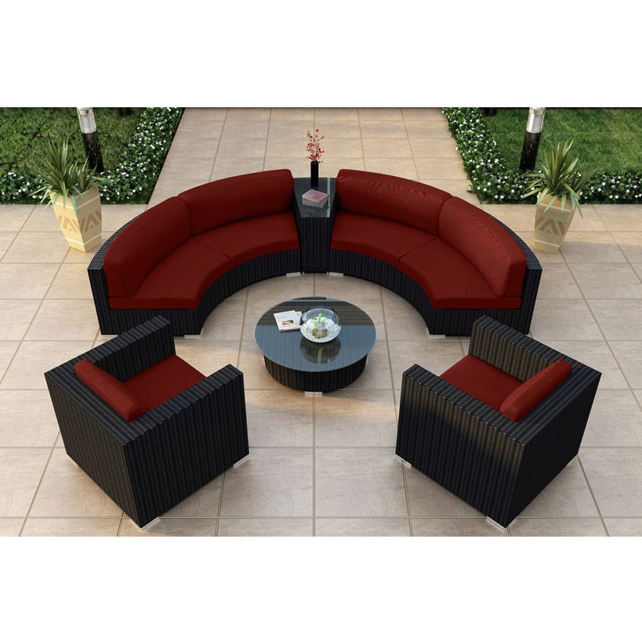 Urbana 6 Piece Curve Sectional Set、mySite、neckold