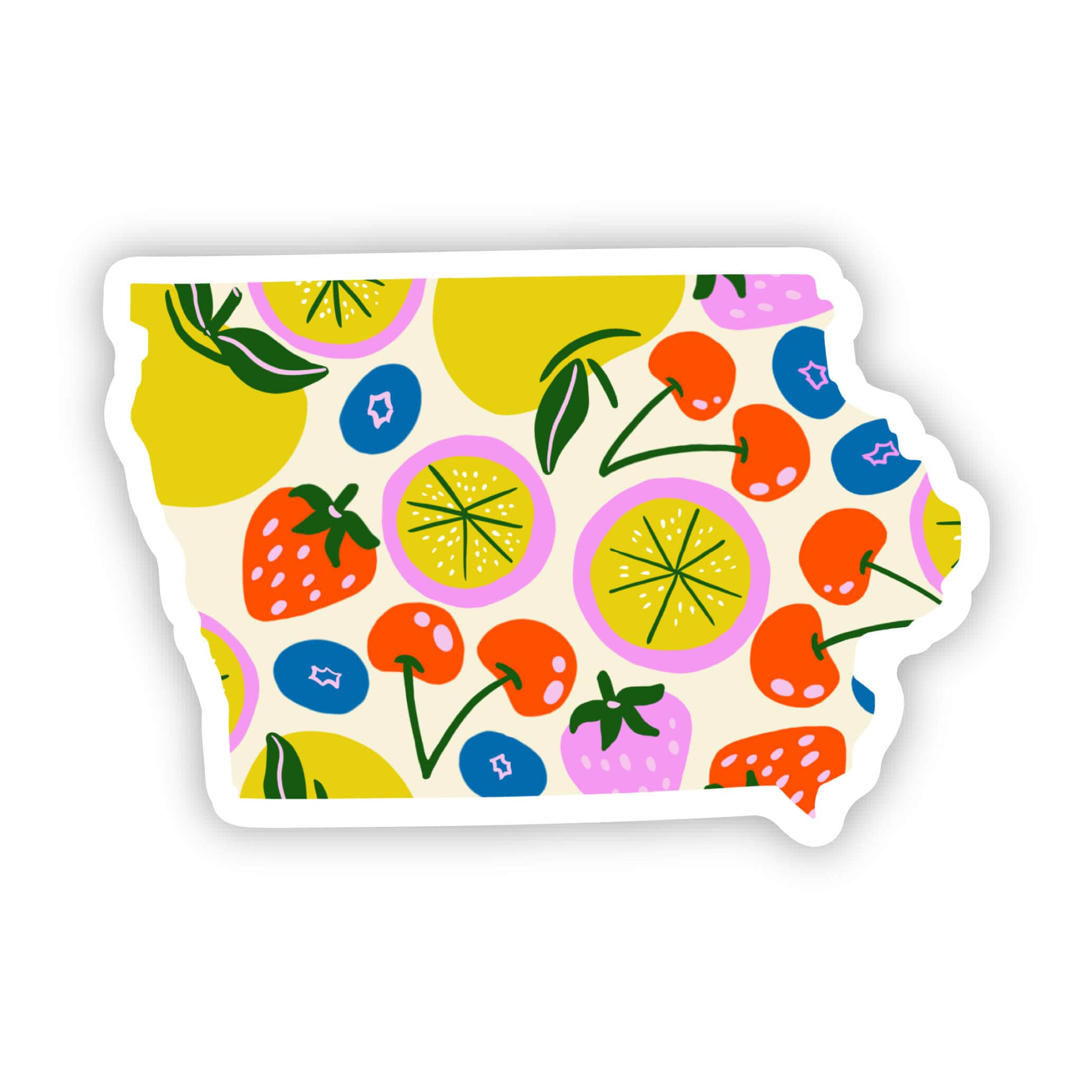  Iowa Sticker - Cute Fruits、mySite、elrpsem3k