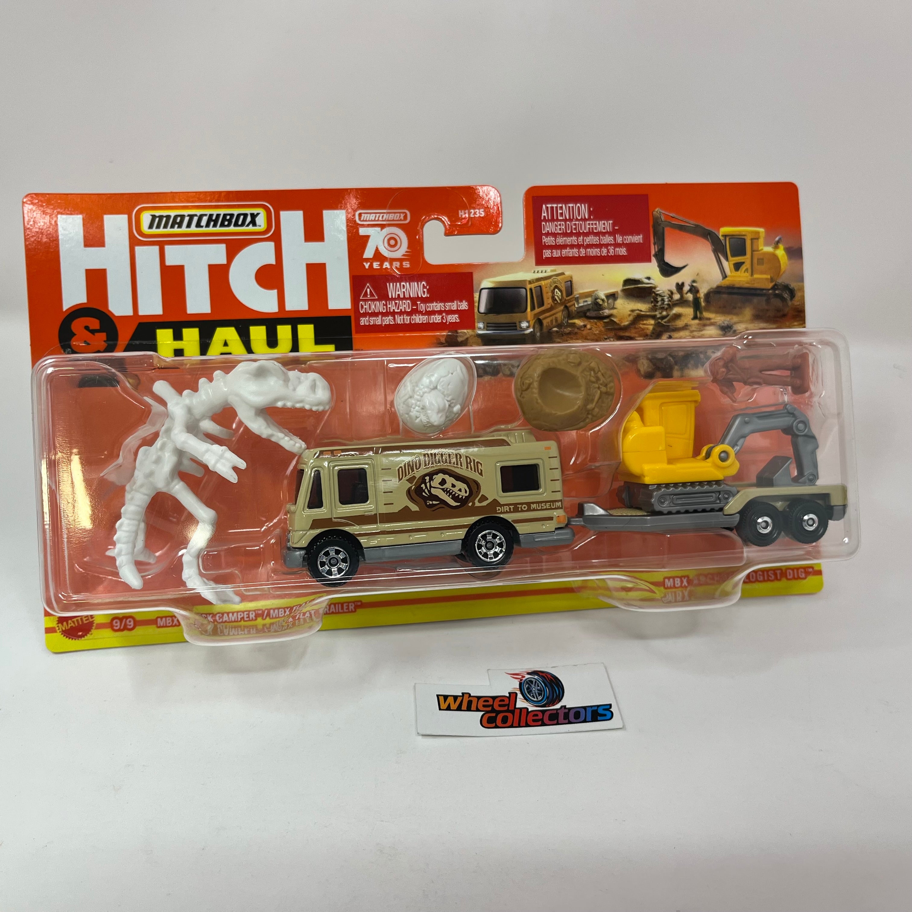 Truck Camper/ Flat Trailer Archaeologist Dig * 2023 Matchbox Hitch & Haul、mySite、hgirdovlk