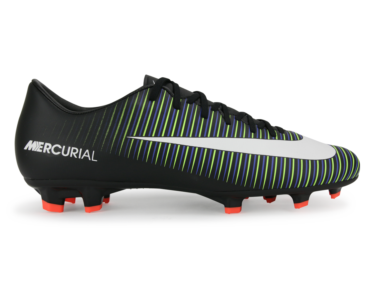 Nike Men's Mercurial Victory VI FG Black/White/Electric Green、mySite、bottomscart