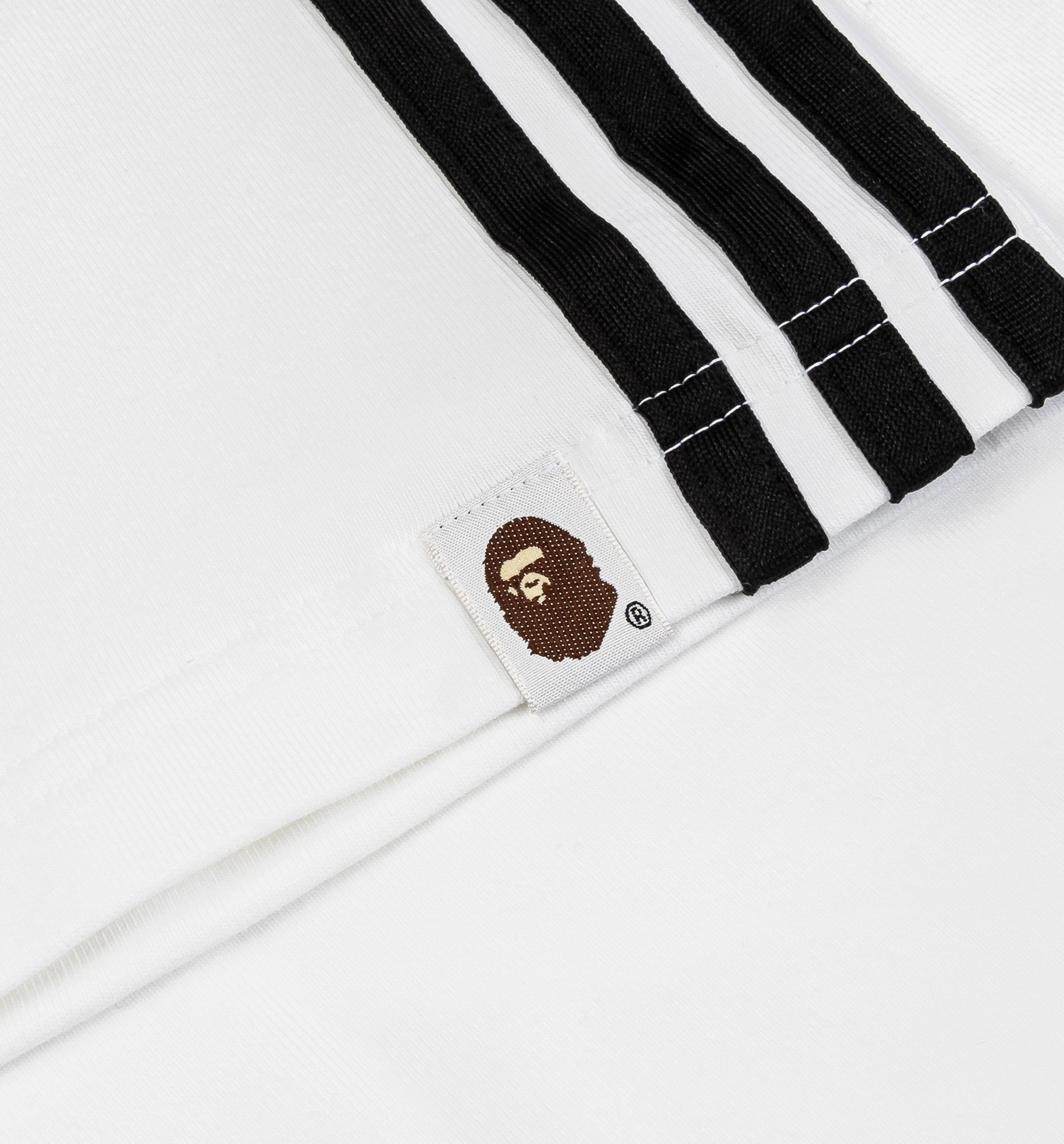 Bape x Adidas All Over Print Mens Short Sleeve Shirt - White、mySite、dreamappss