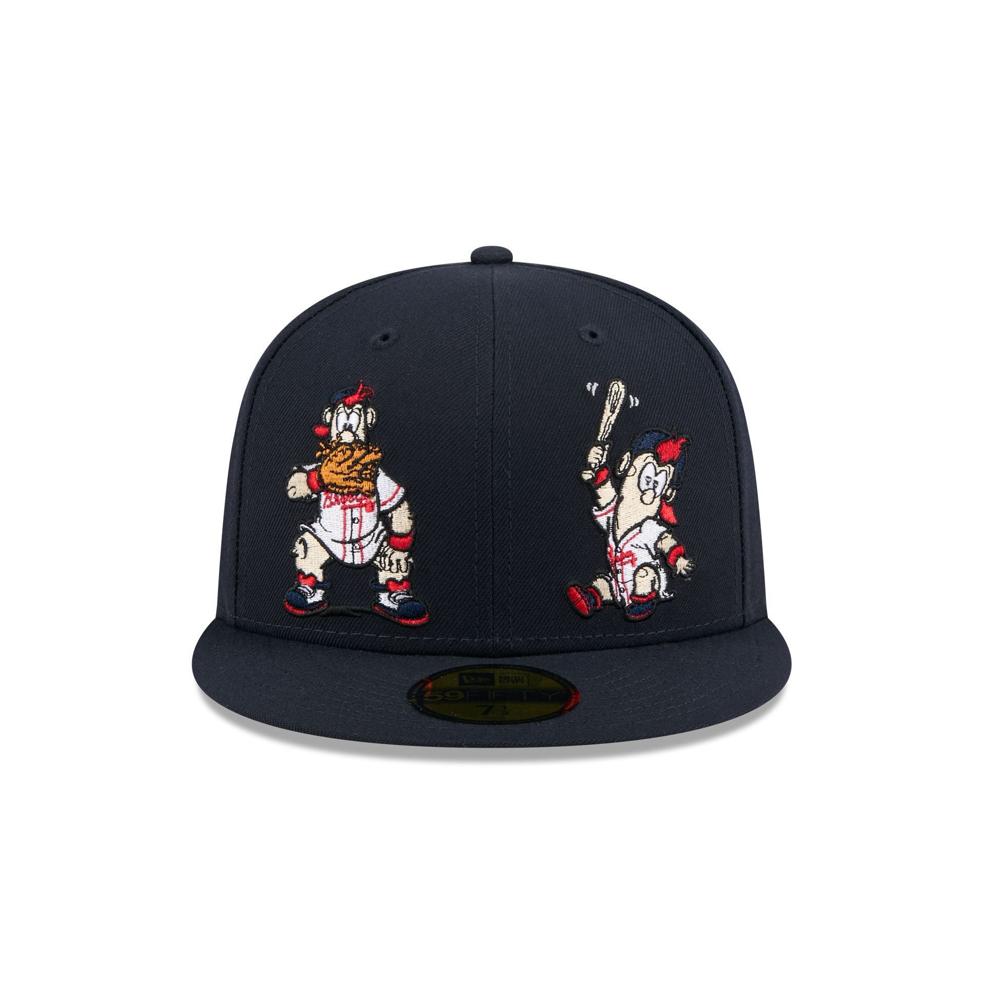 Atlanta Braves Generation Mascots 59FIFTY Fitted Hat、mySite、vikingsvslions