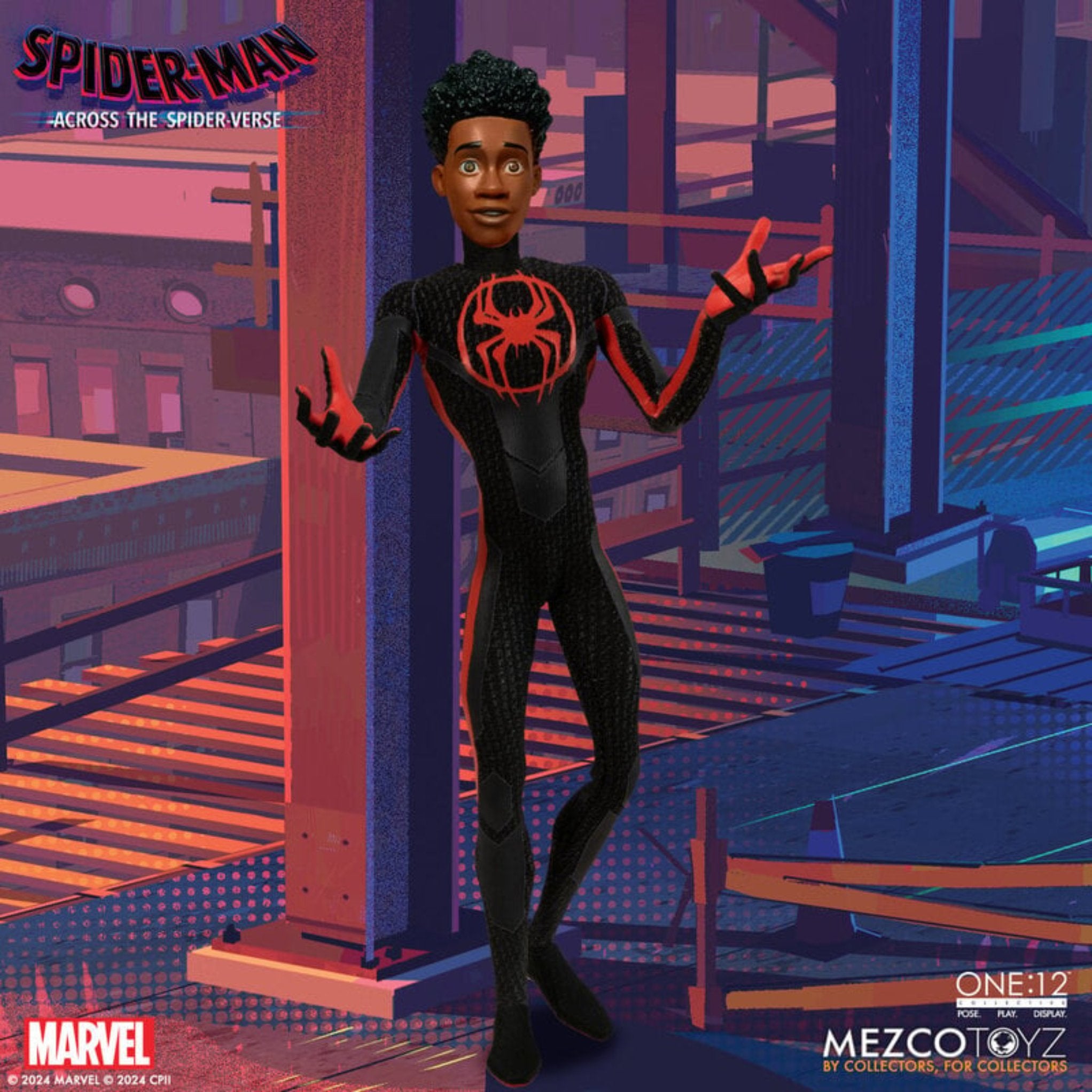 Spider-Man Mezco One:12 Collective Miles Morales、mySite、hgirdovlk