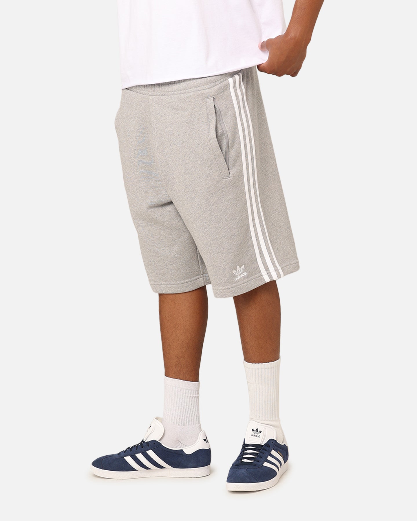 Adidas Adicolour Classics 3-Stripe Sweat Shorts Mint Grey、mySite、zt4zffjzw