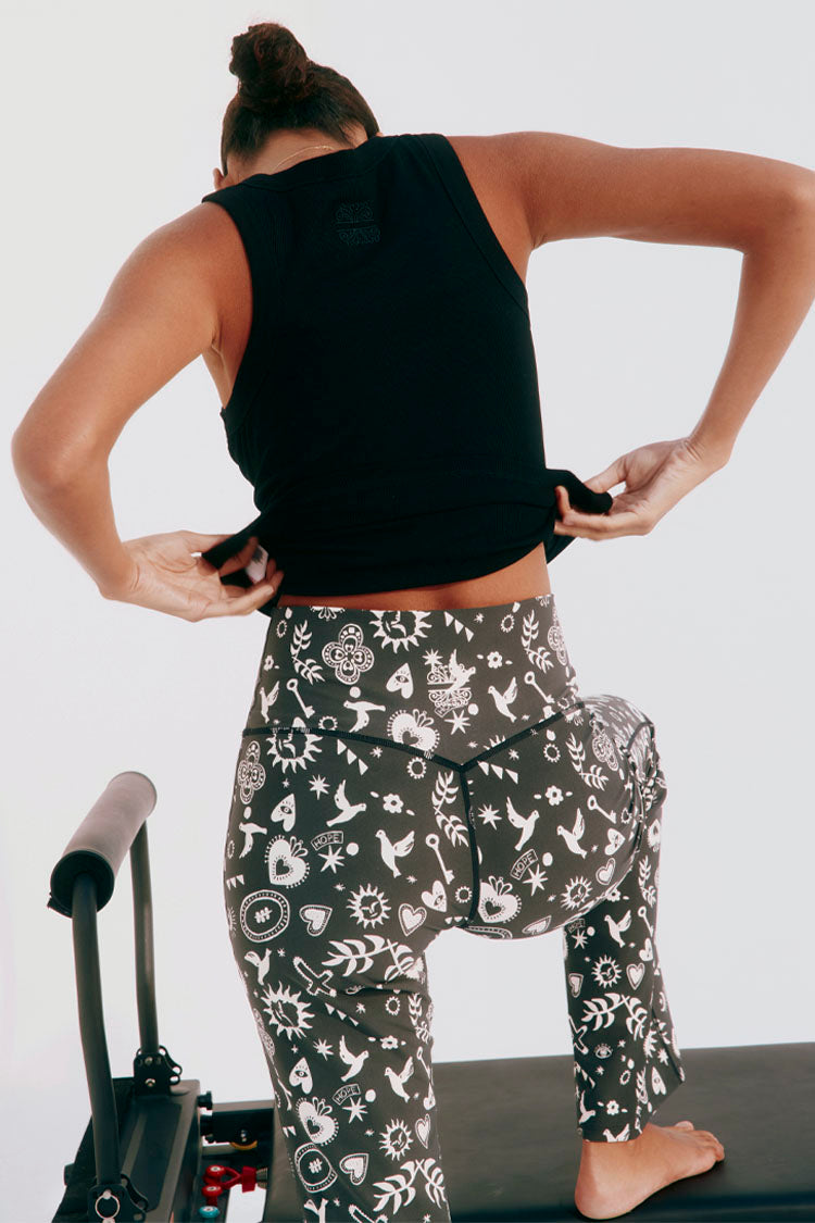 Hope Charcoal Flare Leggings、mySite、solidvoid