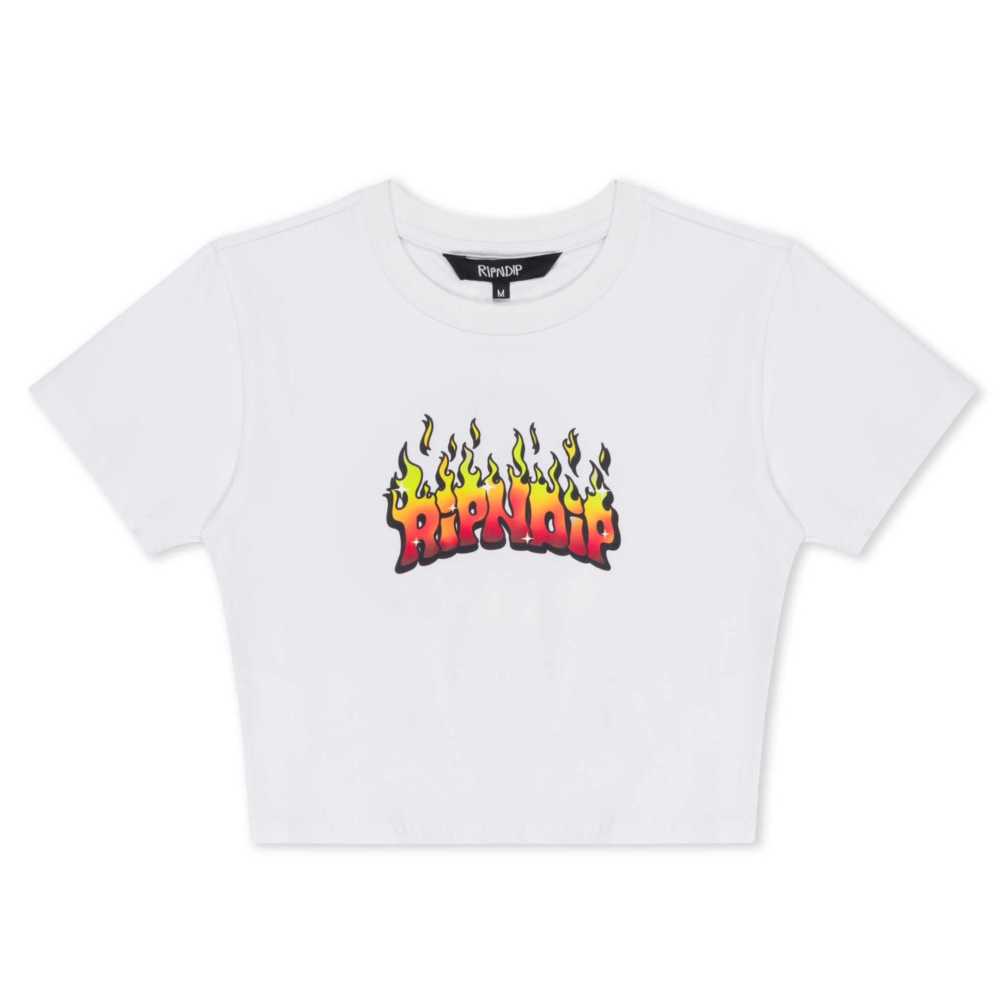  Scary Cute Cropped Baby Tee (White)、mySite、merchandisen