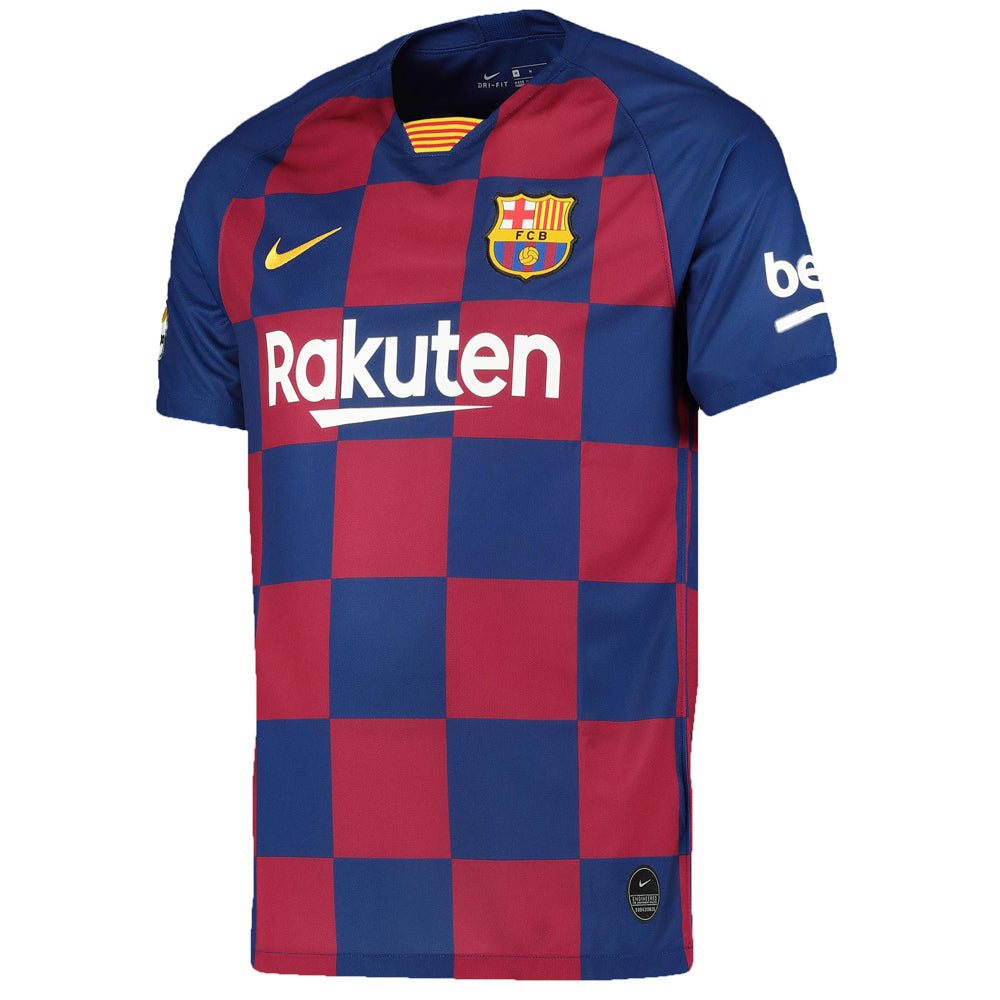 Nike Kids FC Barcelona 19/20 Messi Home Jersey Deep Royal/Varsity Maize、mySite、noshort