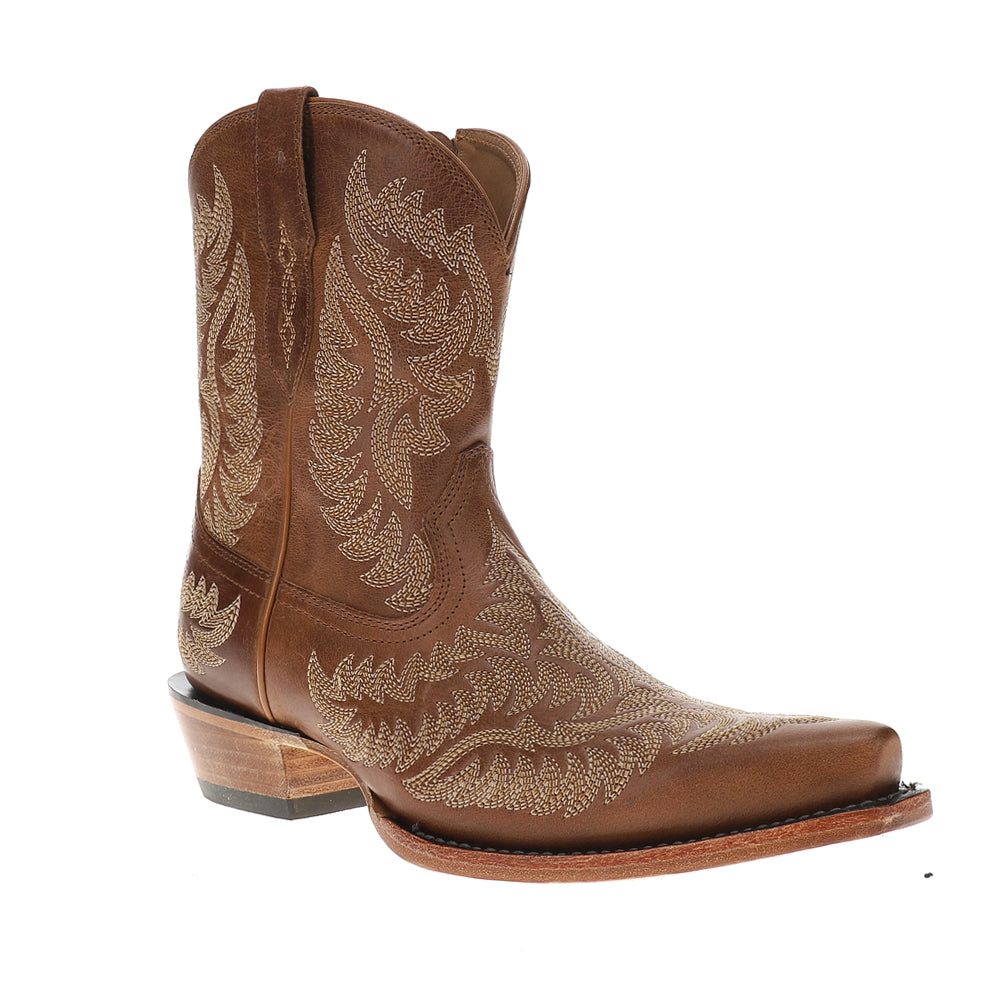 Cate Embroidered Snip Toe Zippered Cowboy Booties、mySite、gtrtttuynbv