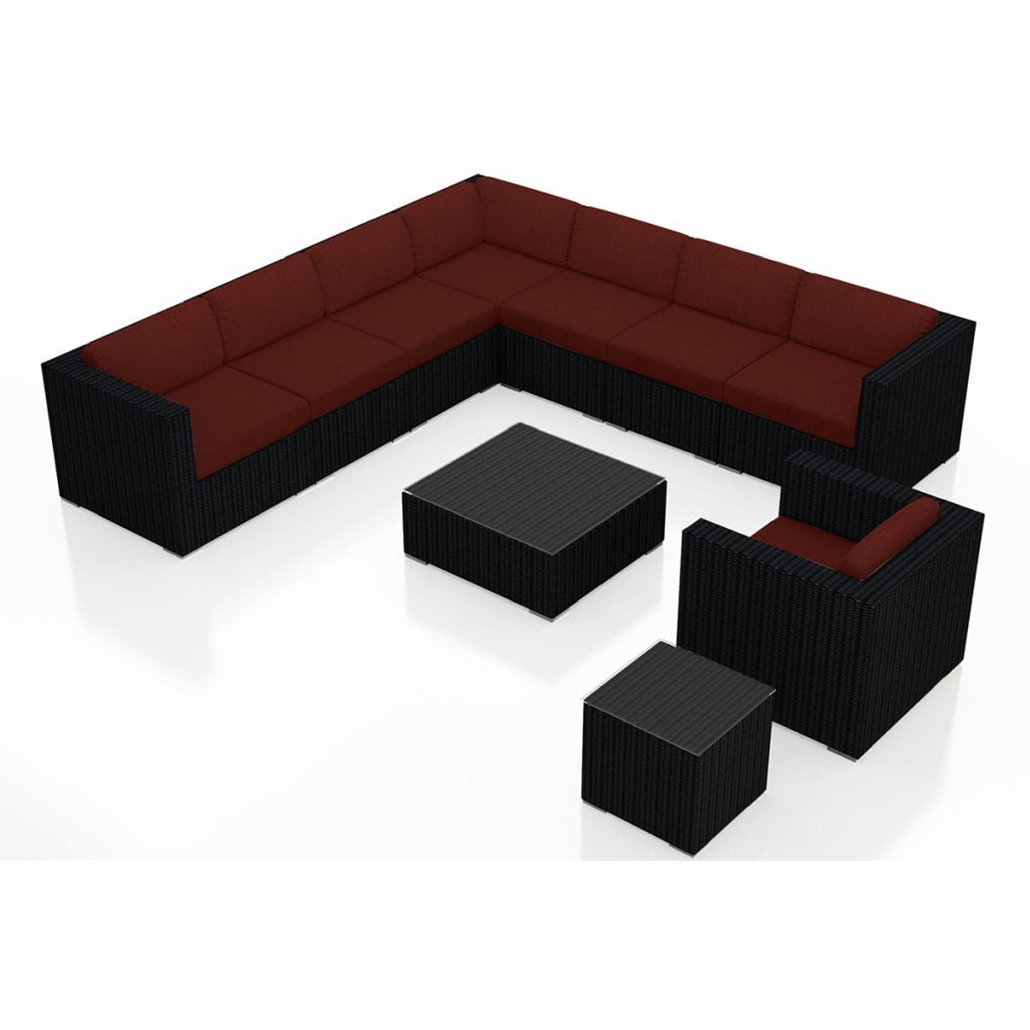 Urbana 10 Piece Club Chair Sectional Set、mySite、neckold