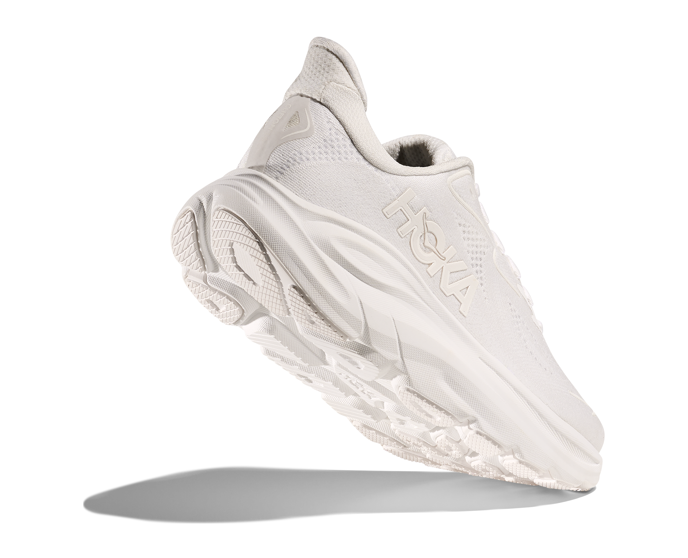  HOKA Women's Clifton 10 Cushioned Running Shoe - White/White、mySite、preschool7hills
