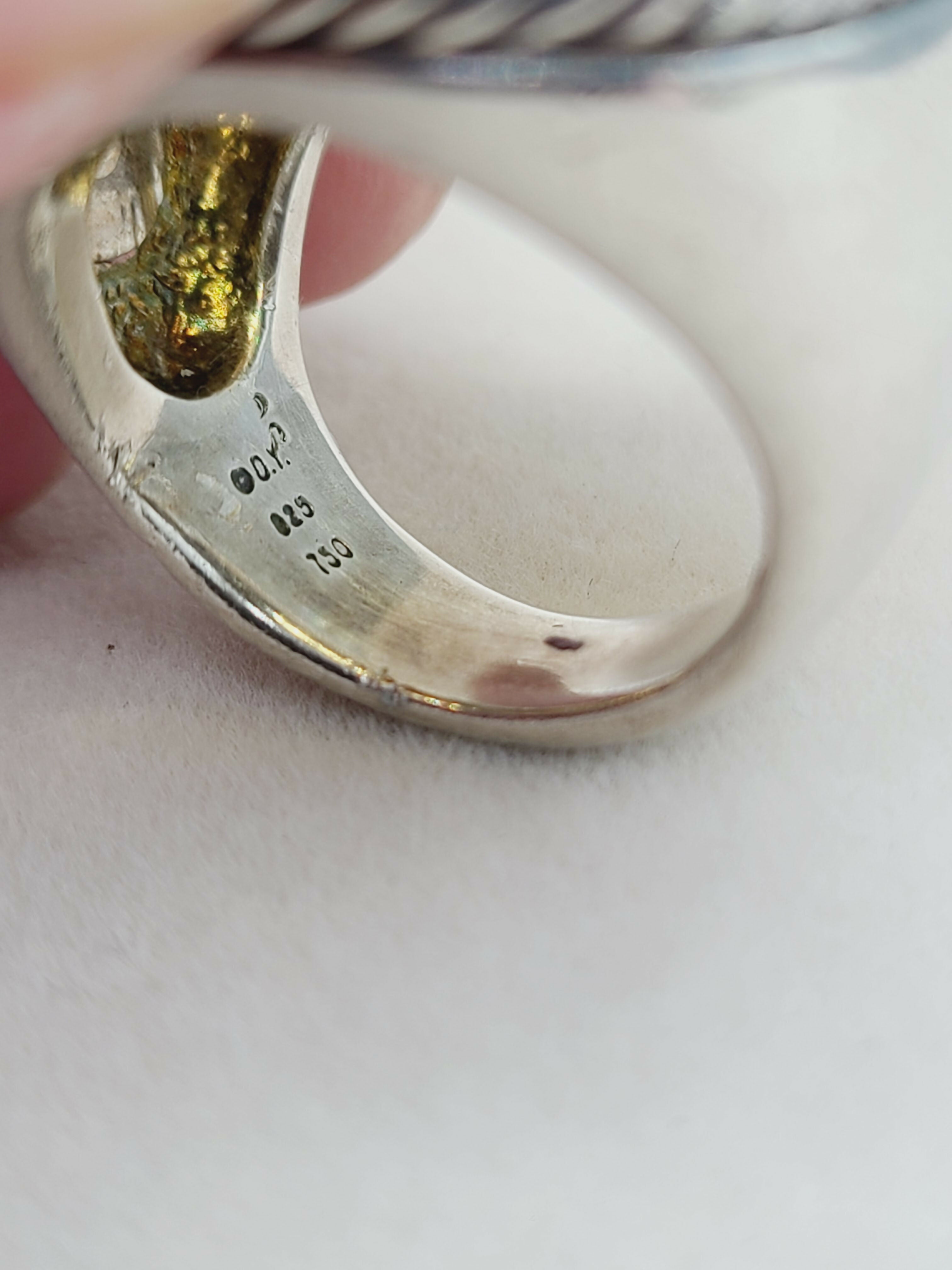 David Yurman Albion Ring 20mm Citrine & Diamonds、mySite、hinf8tx79
