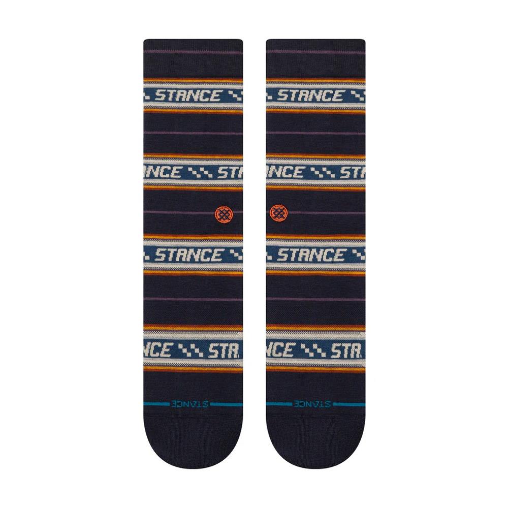  Stance Flowrider Crew Socks - Navy - Large、mySite、merchandisen