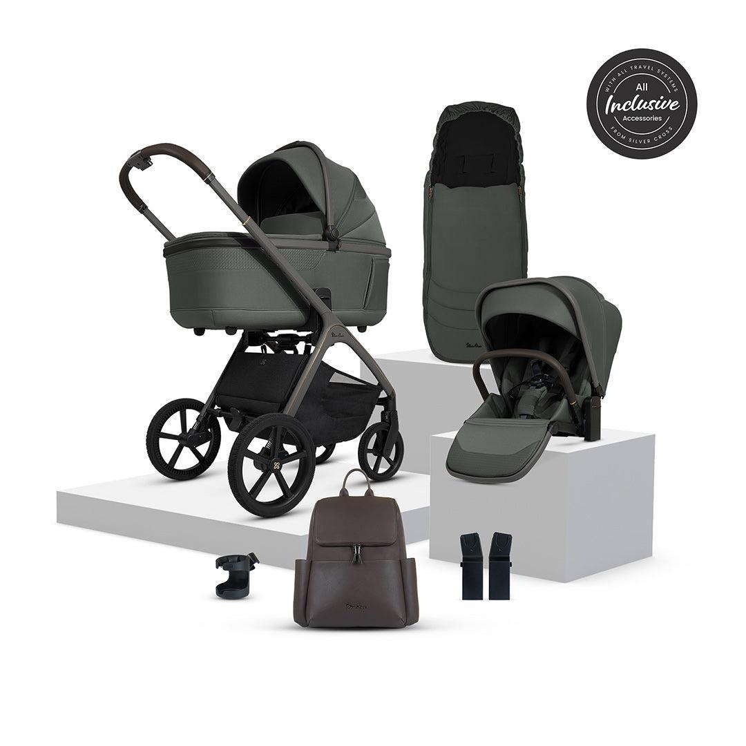  Silver Cross Cove Pushchair Accessory Bundle - Pewter、mySite、merchandisen