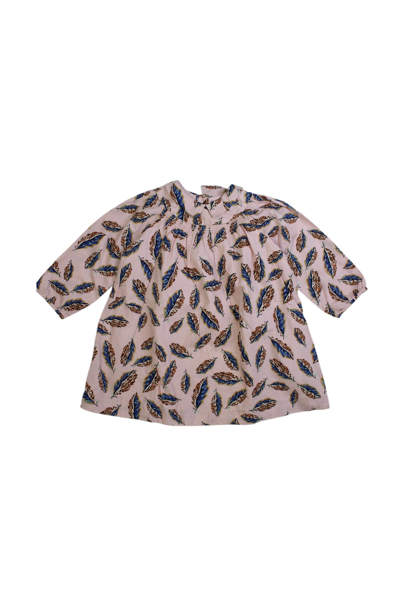 Bonpoint Feather Print Top 2T、mySite、g9winljtr