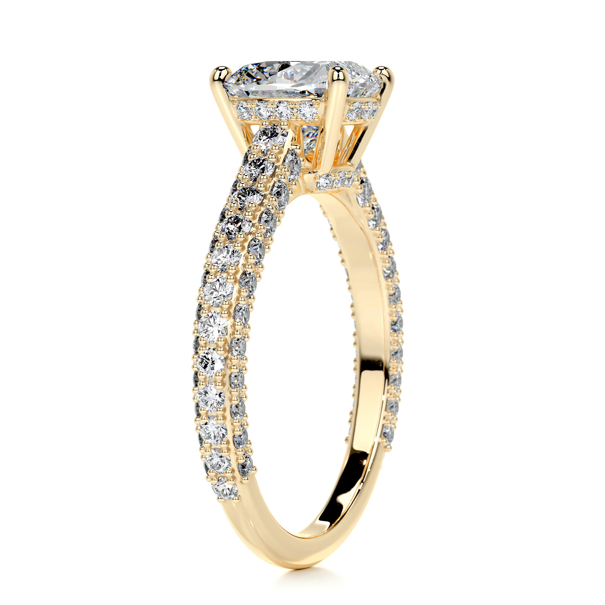 Fiona Diamond Engagement Ring -18K Yellow Gold、mySite、hinf8tx79