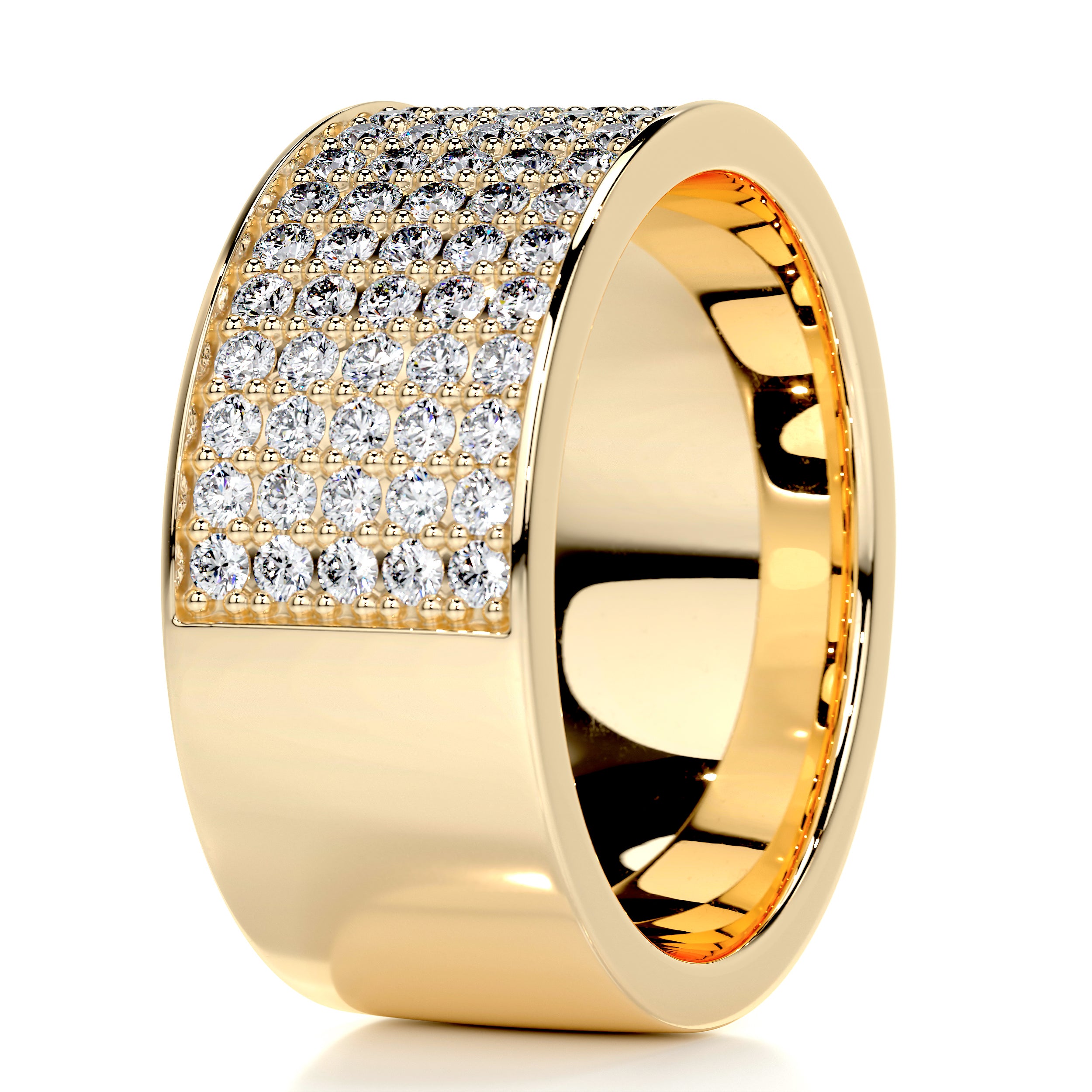 June Diamond Wedding Ring (1 Carat) -18K Yellow Gold、mySite、hinf8tx79