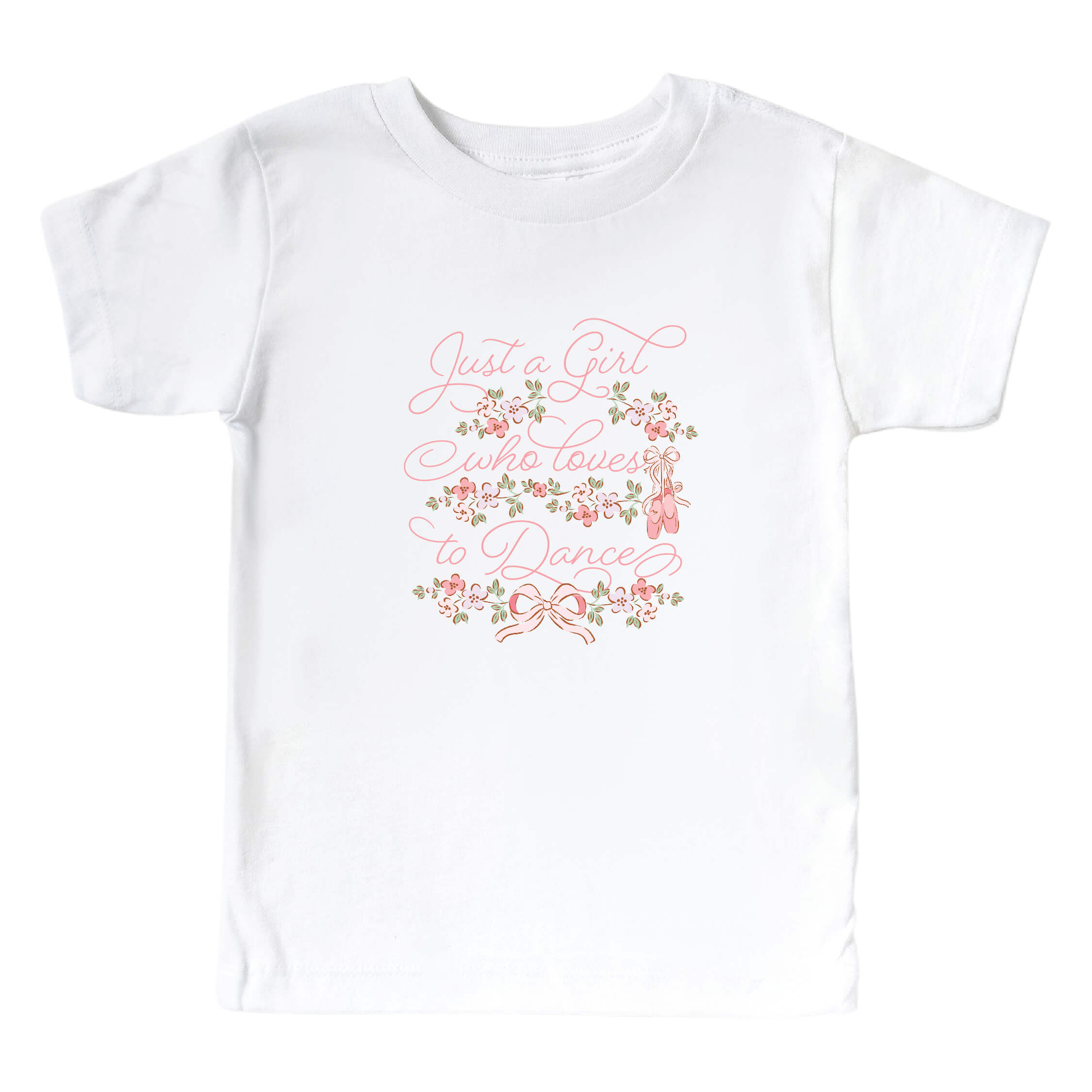  Loves To Dance Kids Graphic Tee | White、mySite、layawaytickets