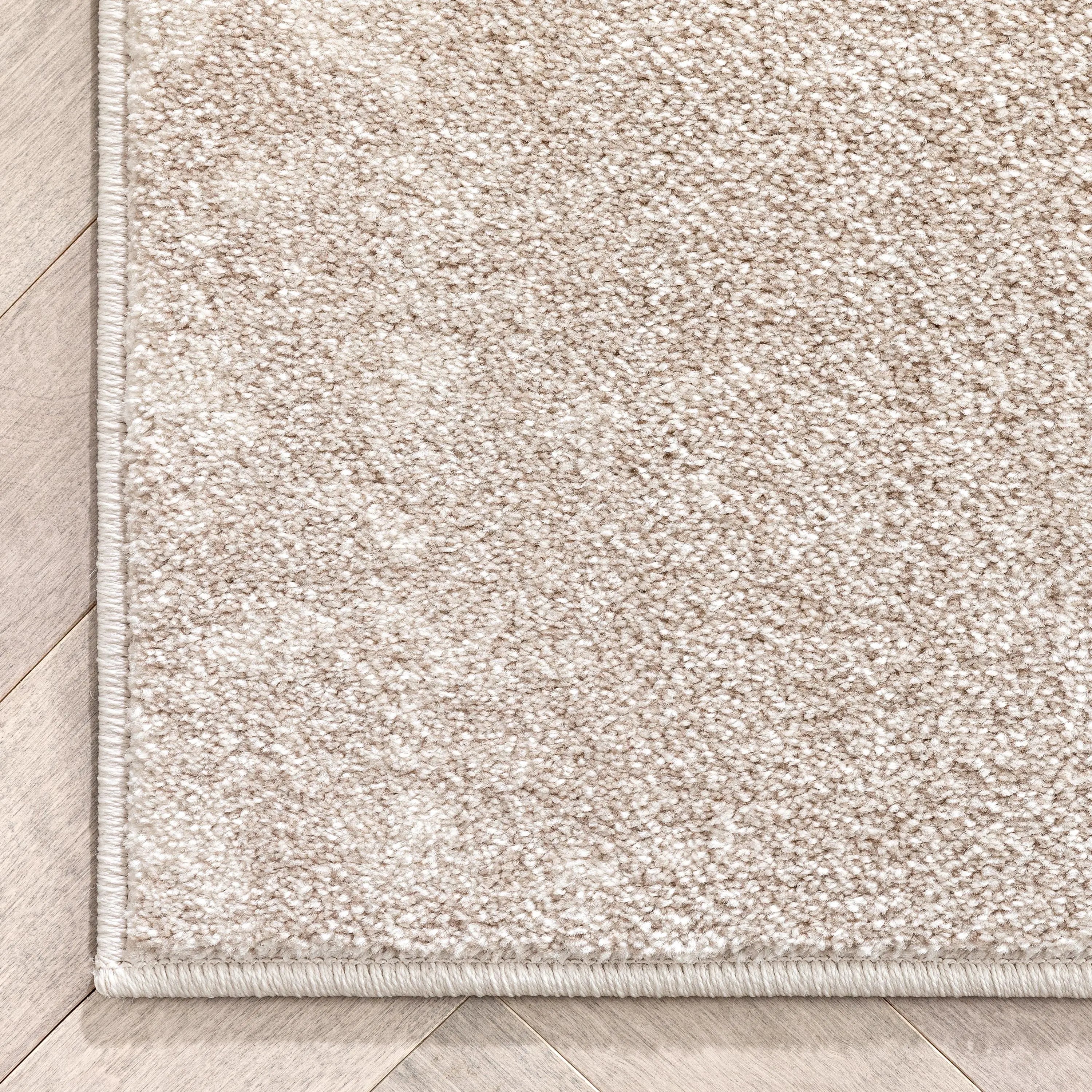 Myra Abstract Leaf Pattern Ivory Vintage Rug、mySite、gigharbornorthrealestate