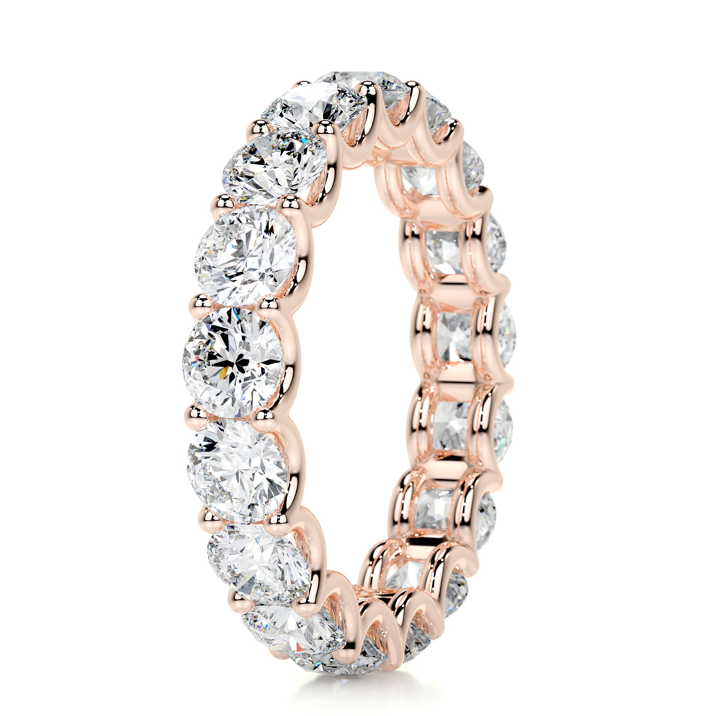 Trinity Eternity Wedding Ring -14K Rose Gold、mySite、hinf8tx79