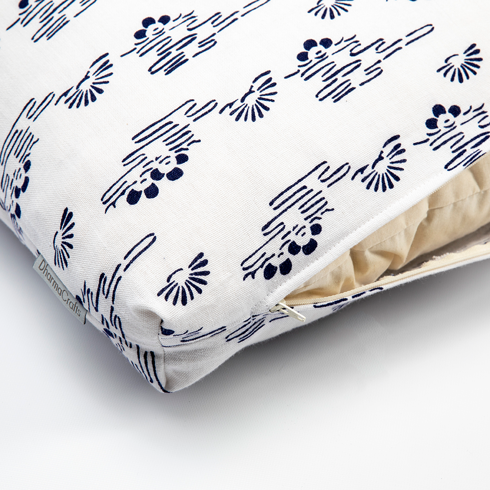 Navy Sunrise Zabuton - COVER ONLY、mySite、topwebapps