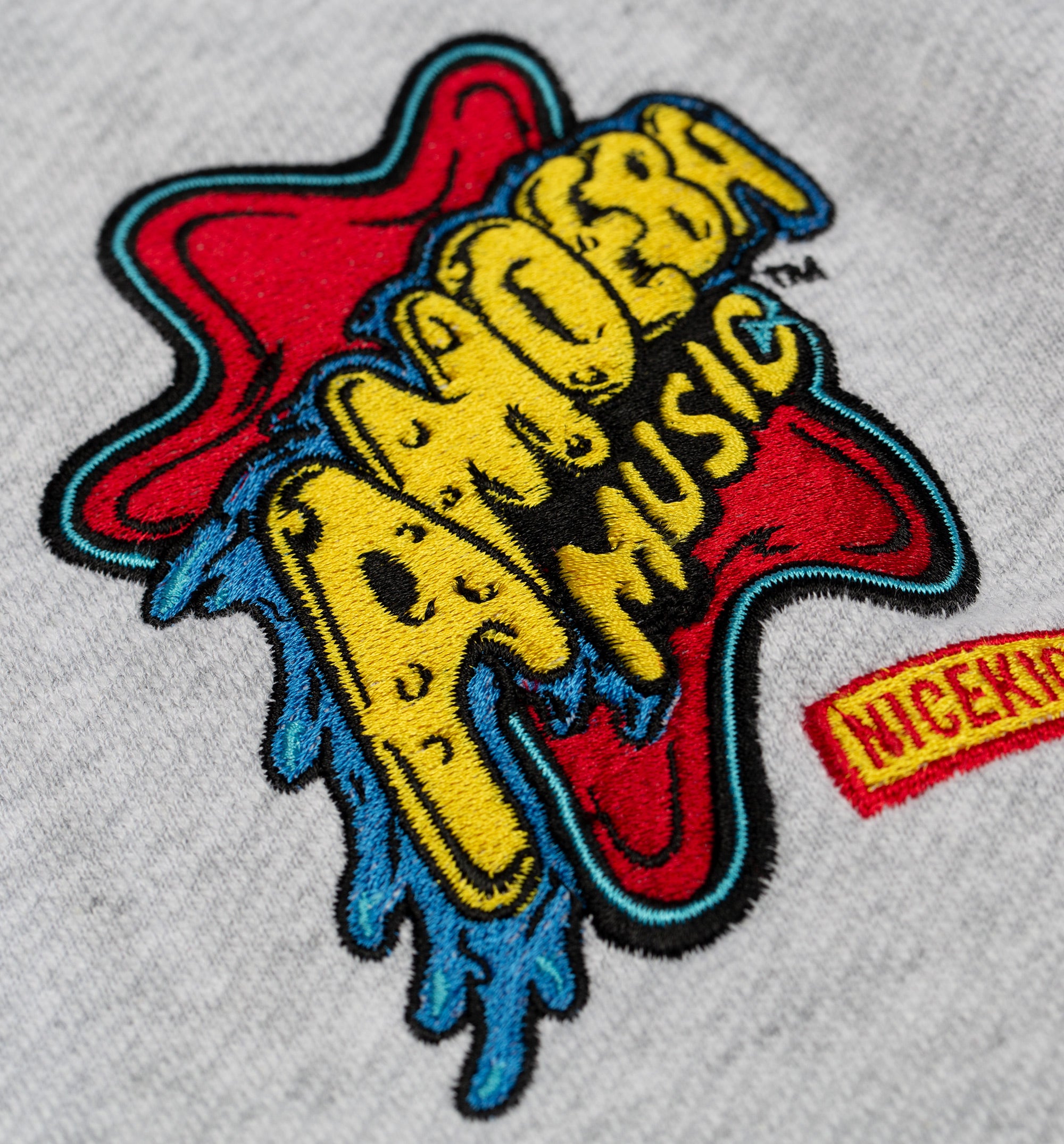 Nice Kicks X Amoeba Logo Hoodie - Grey、mySite、dreamappss