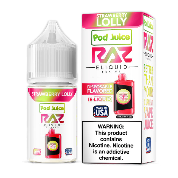 Pod Juice + RAZ Disposables Collab Salt E-Liquid 30mL、mySite、zt4zffjzw