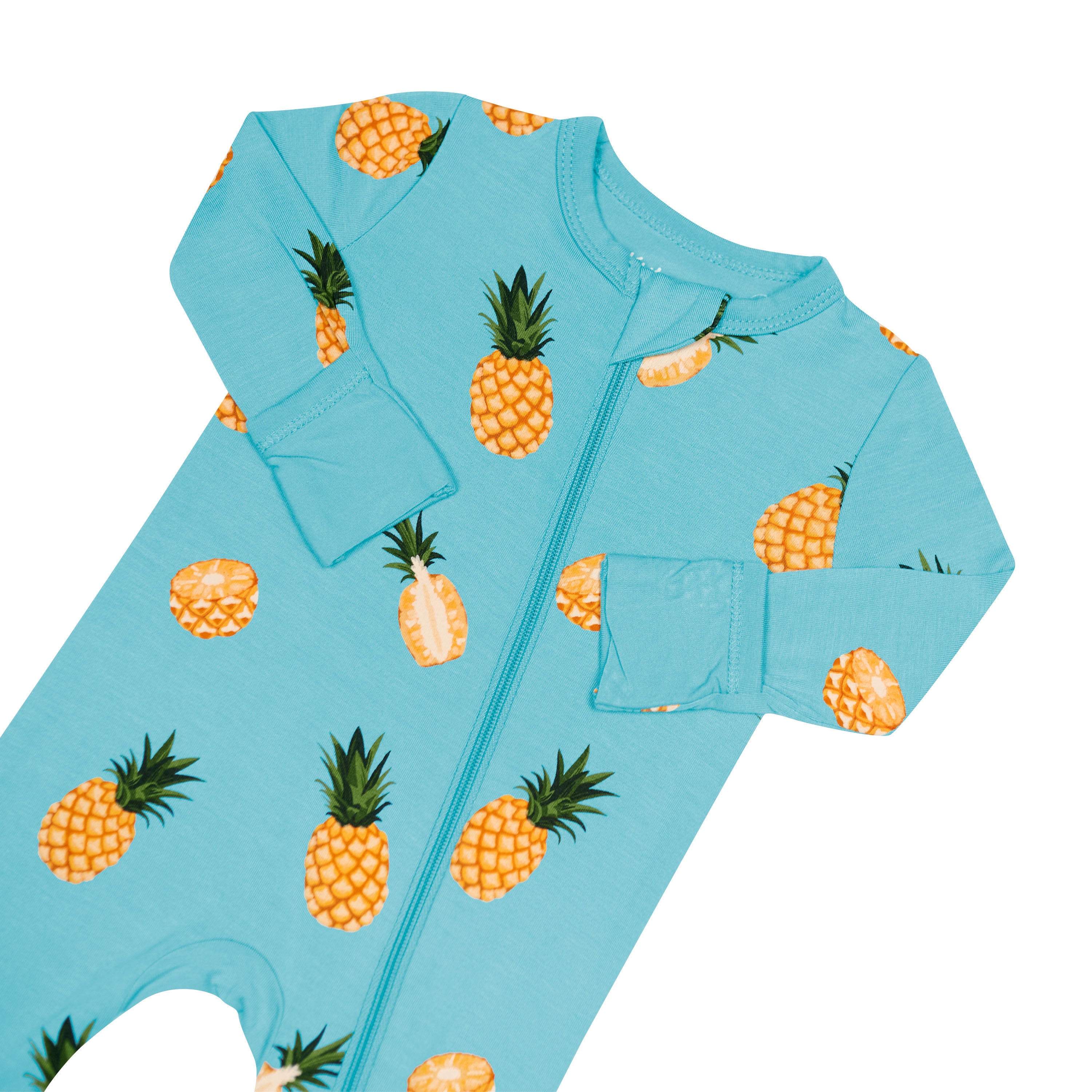  Zippered Romper in Pineapple、mySite、layawaytickets