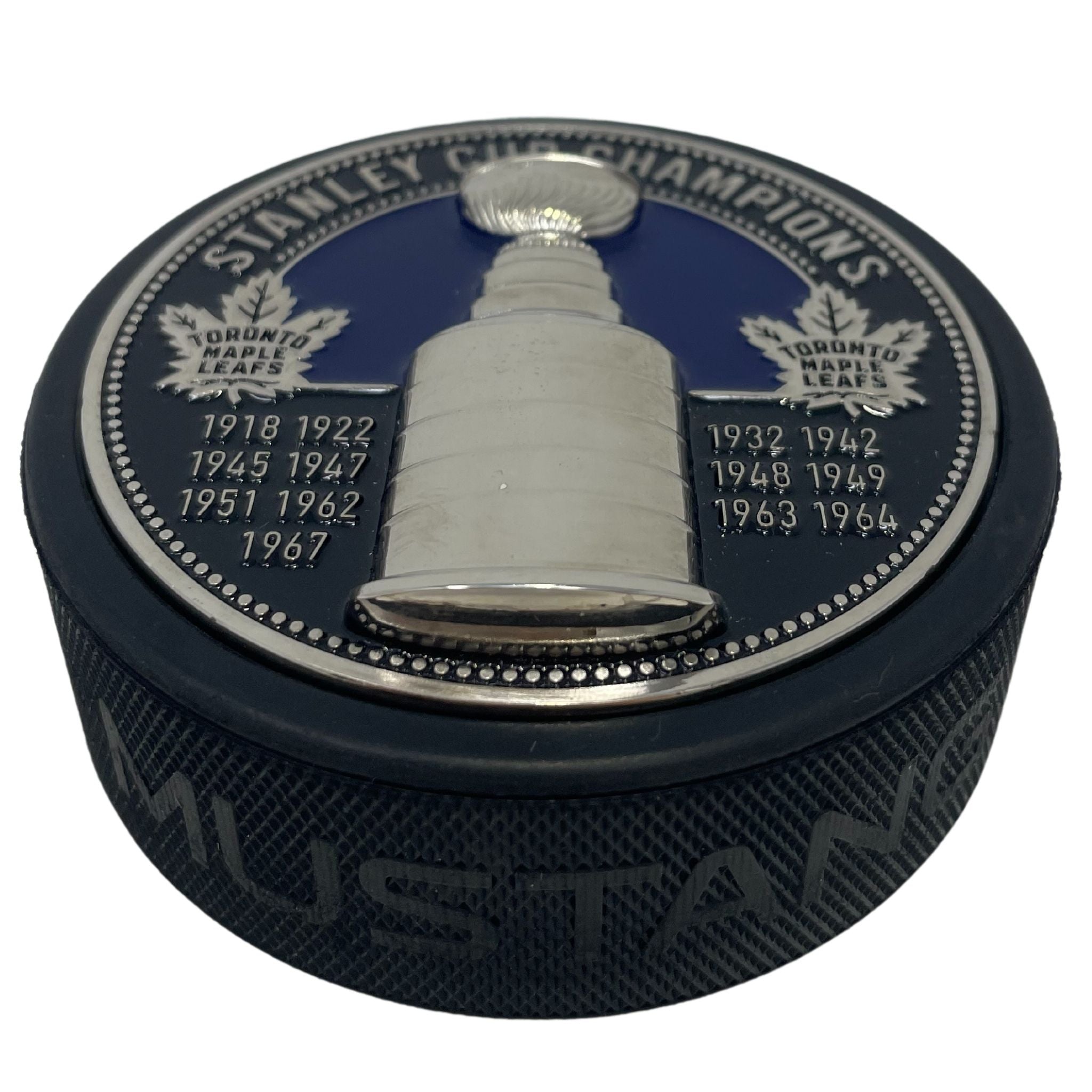 Toronto Maple Leafs Puck | Ultra 3D Stanley Cup Medallion、mySite、neckold