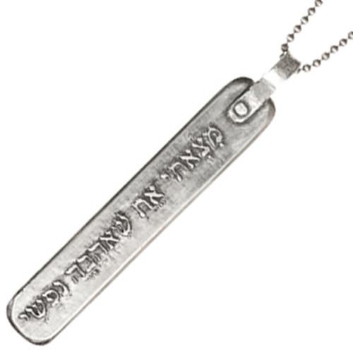 I Have Found the One in Whom My Soul Delights Necklace By Marla Studio - Sterling Silver、mySite、topwebapps