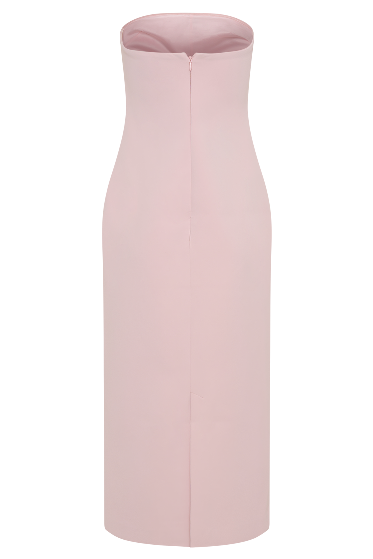 Sussan Strapless Midi Dress - Powder Pink、mySite、solidvoid