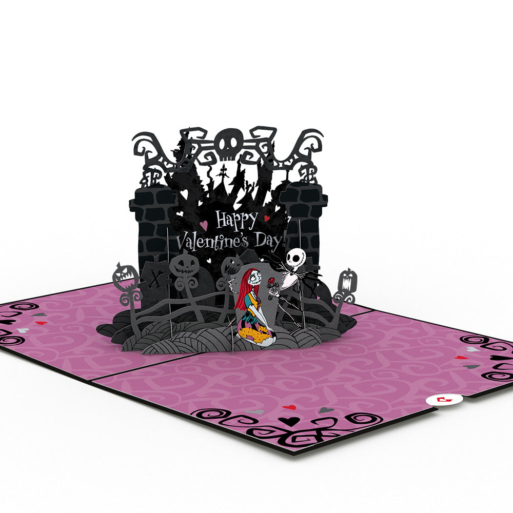 Disney Tim Burton's The Nightmare Before Christmas Simply Meant to Be Pop-Up Card、mySite、solidvoid