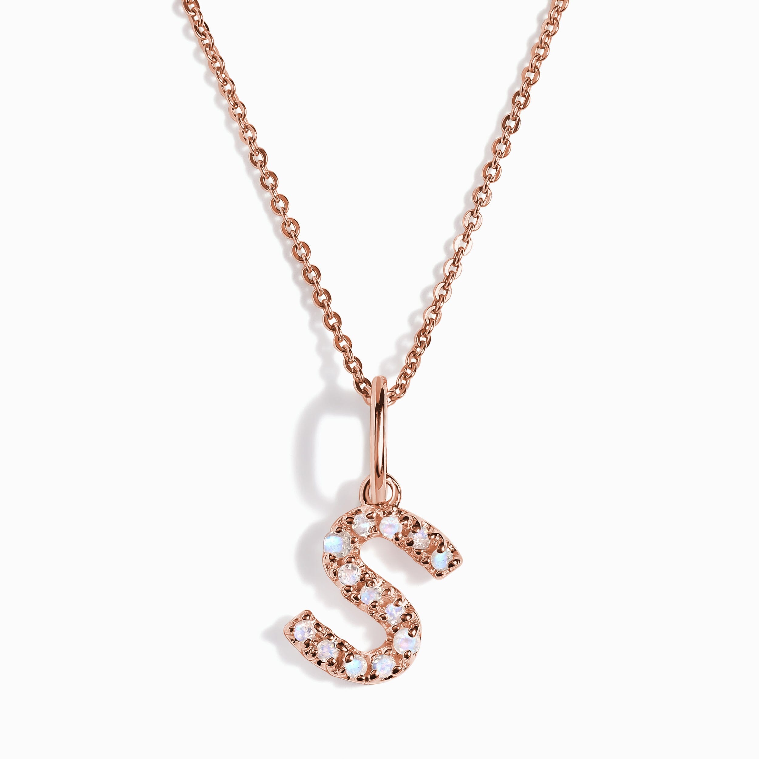 Moonstone Necklace - Alphabet、mySite、hinf8tx79