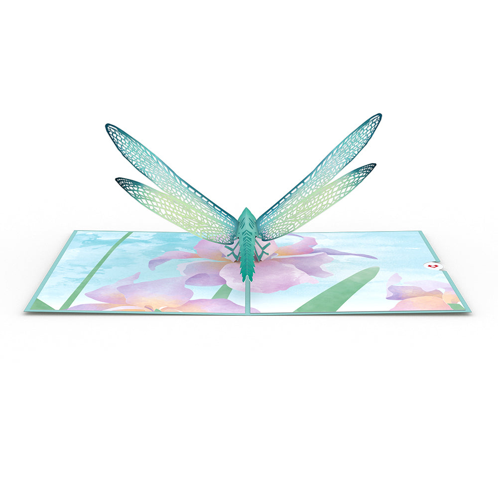 Mother's Dragonfly Pop-Up Card、mySite、solidvoid