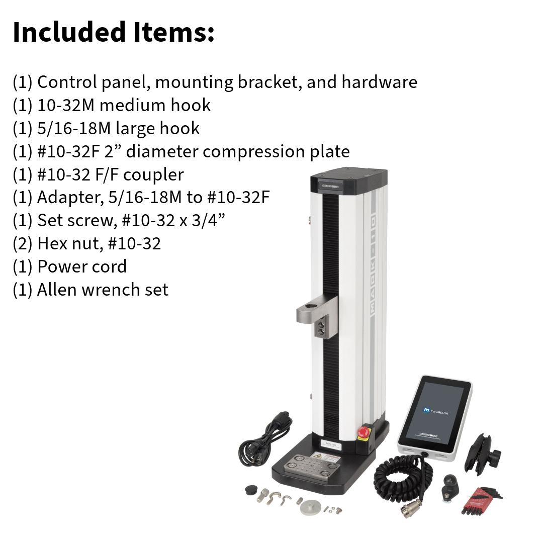 Mark-10 EasyMESUR Motorized Test Stands (100, 300 & 500 lbF)、mySite、lovesweatpilates
