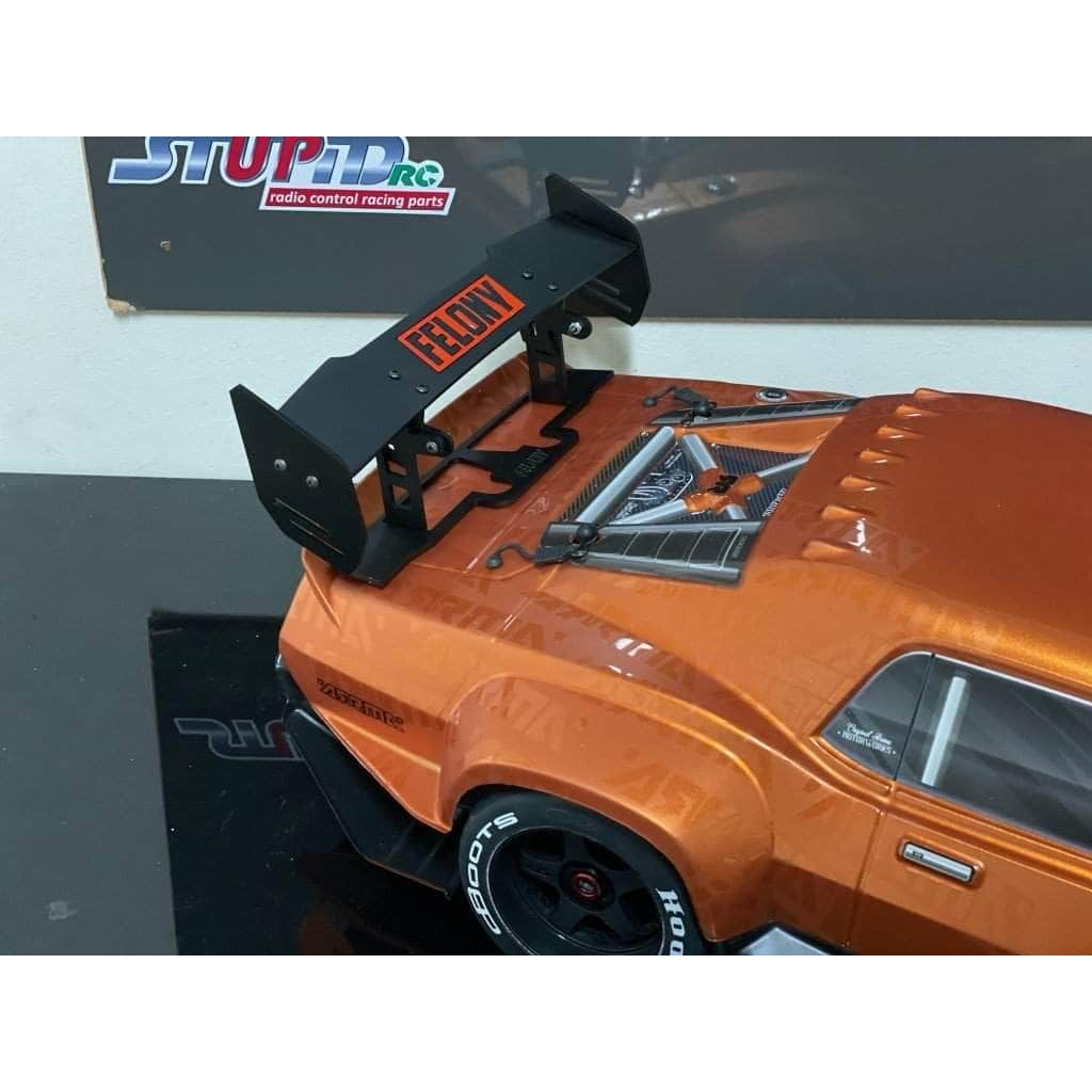  STP1147BK, Adjustable Rear Wing for ARRMA Felony BLACK Edition、mySite、merchandisen
