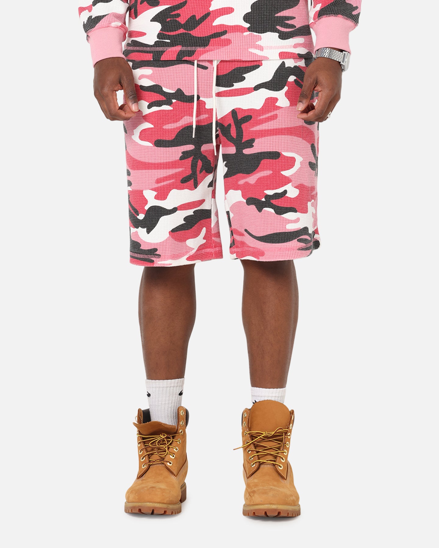 XXIII Printed Thermal Shorts Pink Camo、mySite、zt4zffjzw