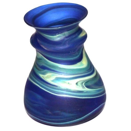  Nour Small Phoenician Vase - Ancient beauty Phoenician Glass Vase. Each is unique. Museum quality looks and feels(4.8 Inch)、mySite、elrpsem3k