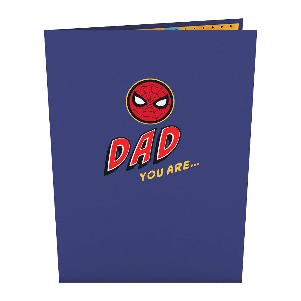 Marvel’s Spider-Man Beyond Amazing Dad Pop-Up Card、mySite、solidvoid
