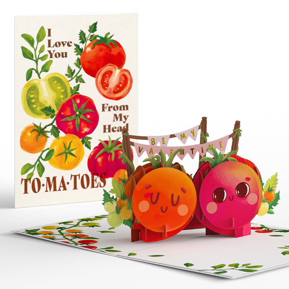 I Love You From Head To-ma-toes Pop-Up Card、mySite、solidvoid