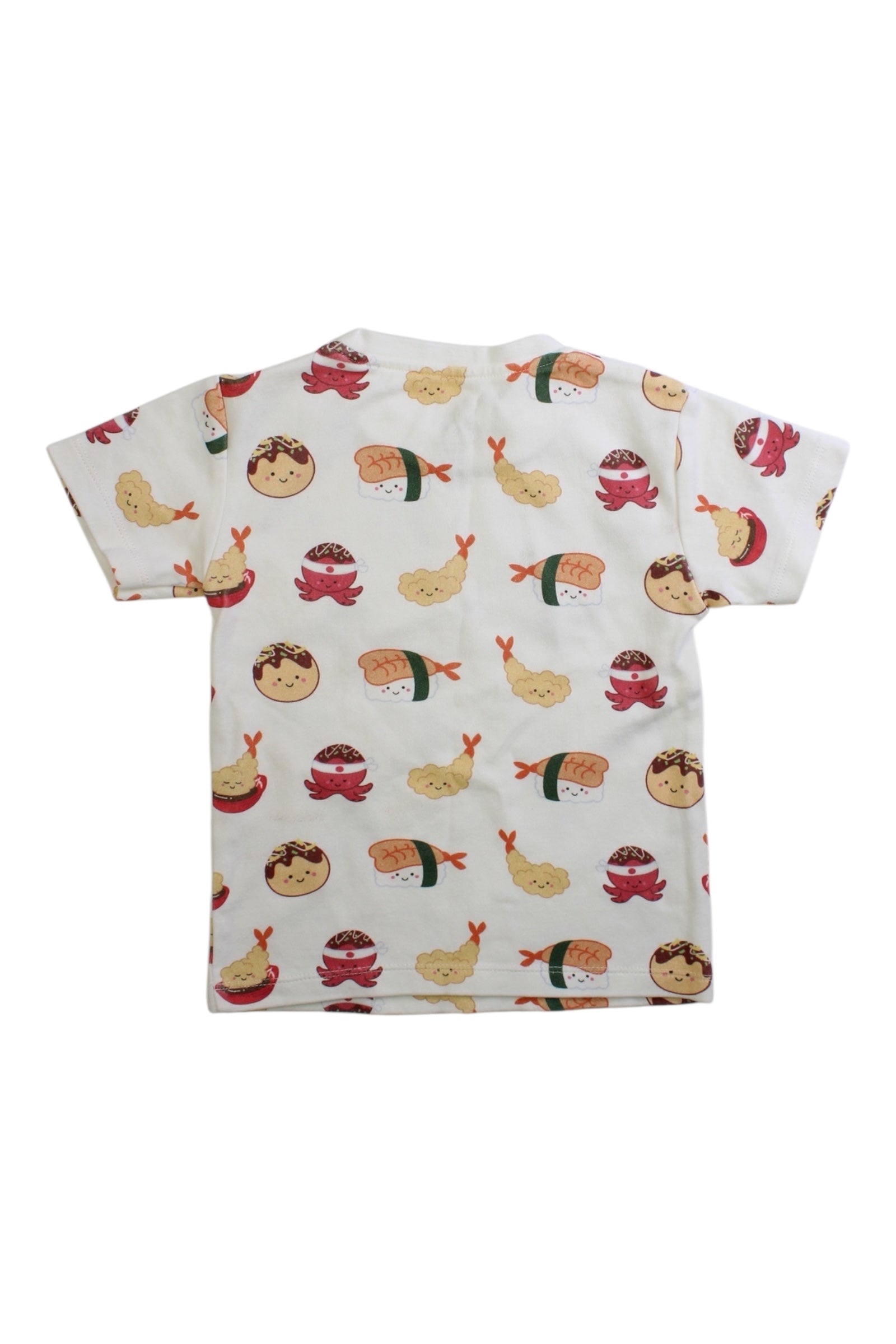 The Wee Bean Sushi Print T-Shirt 18-24M、mySite、g9winljtr