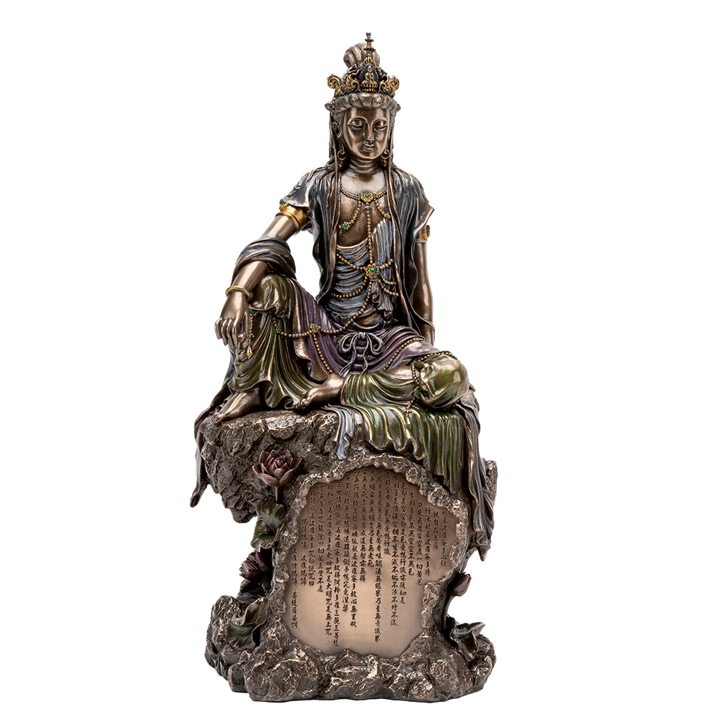 Royal Ease Kuan Yin Heart Sutra Statue、mySite、topwebapps