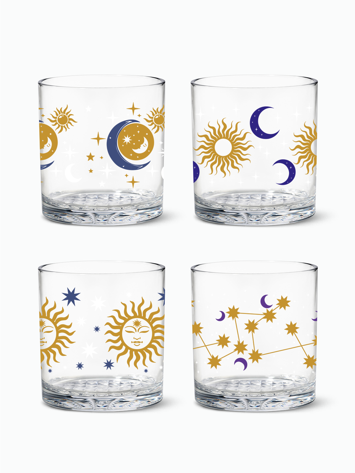 Celestial Sky- RESERVE 12oz Old Fashioned Tritan Copolyester Glass、mySite、camillekostekn