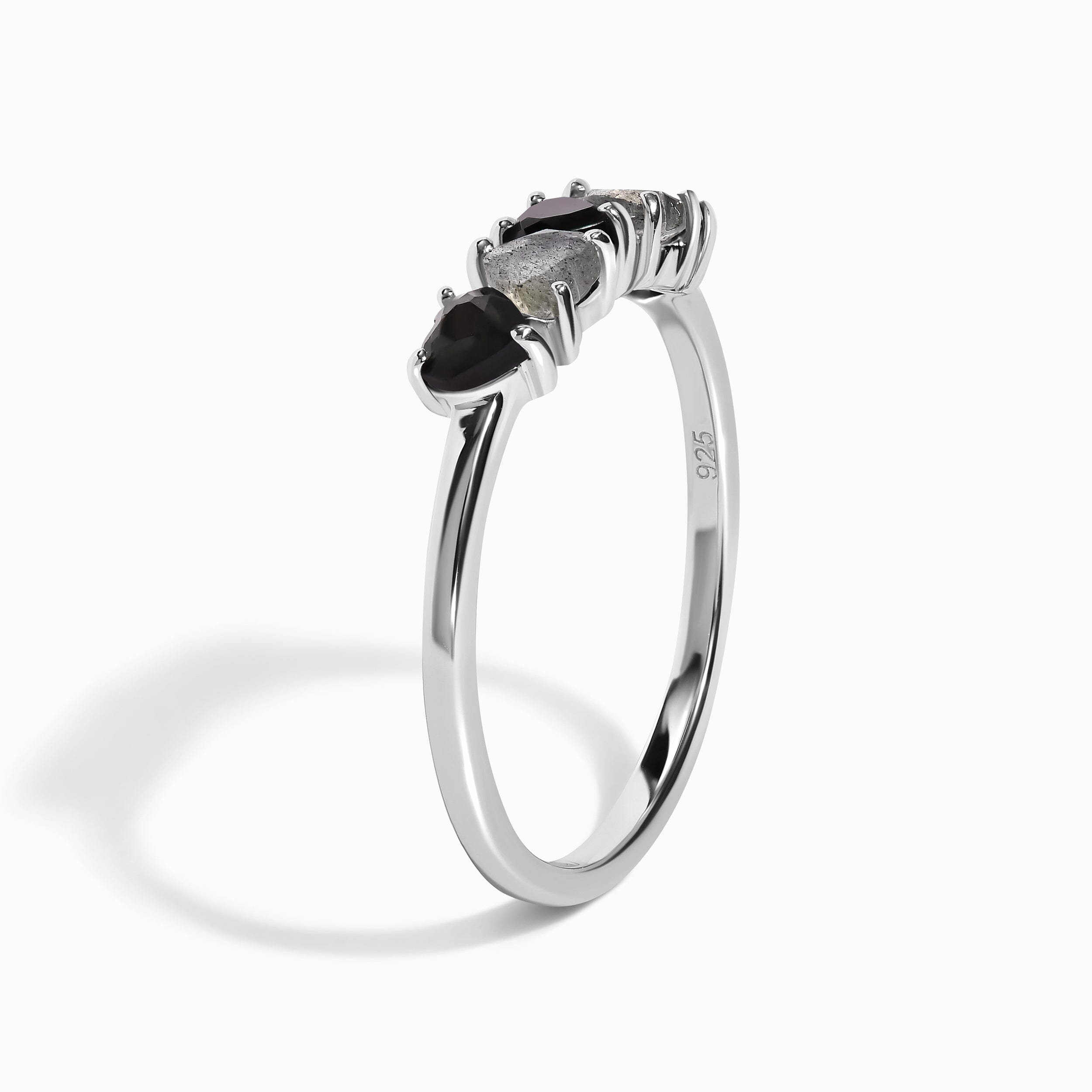 Black Obsidian Labradorite Ring - Crush On You、mySite、hinf8tx79
