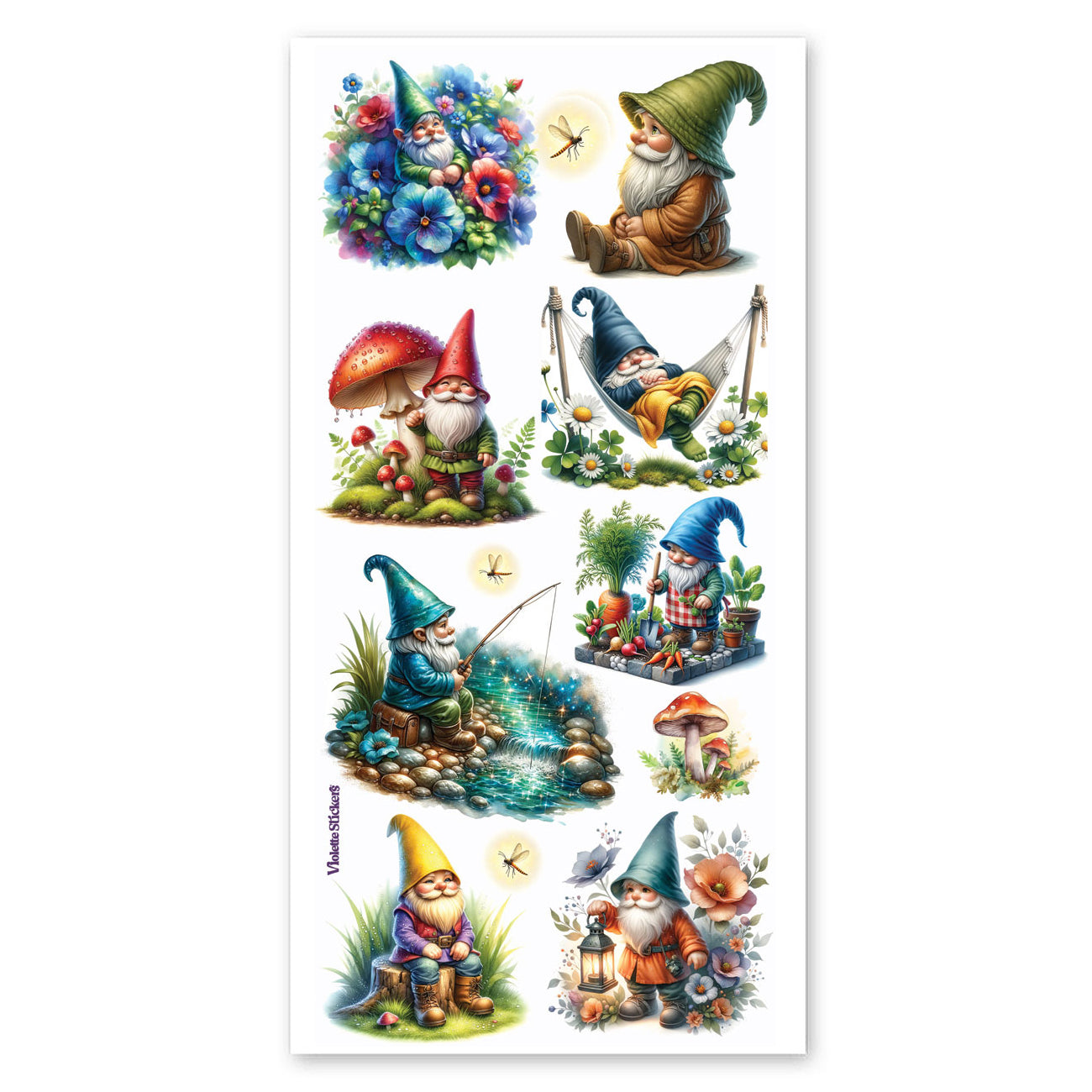  Rainbow Gnomes Stickers、mySite、ghnorth