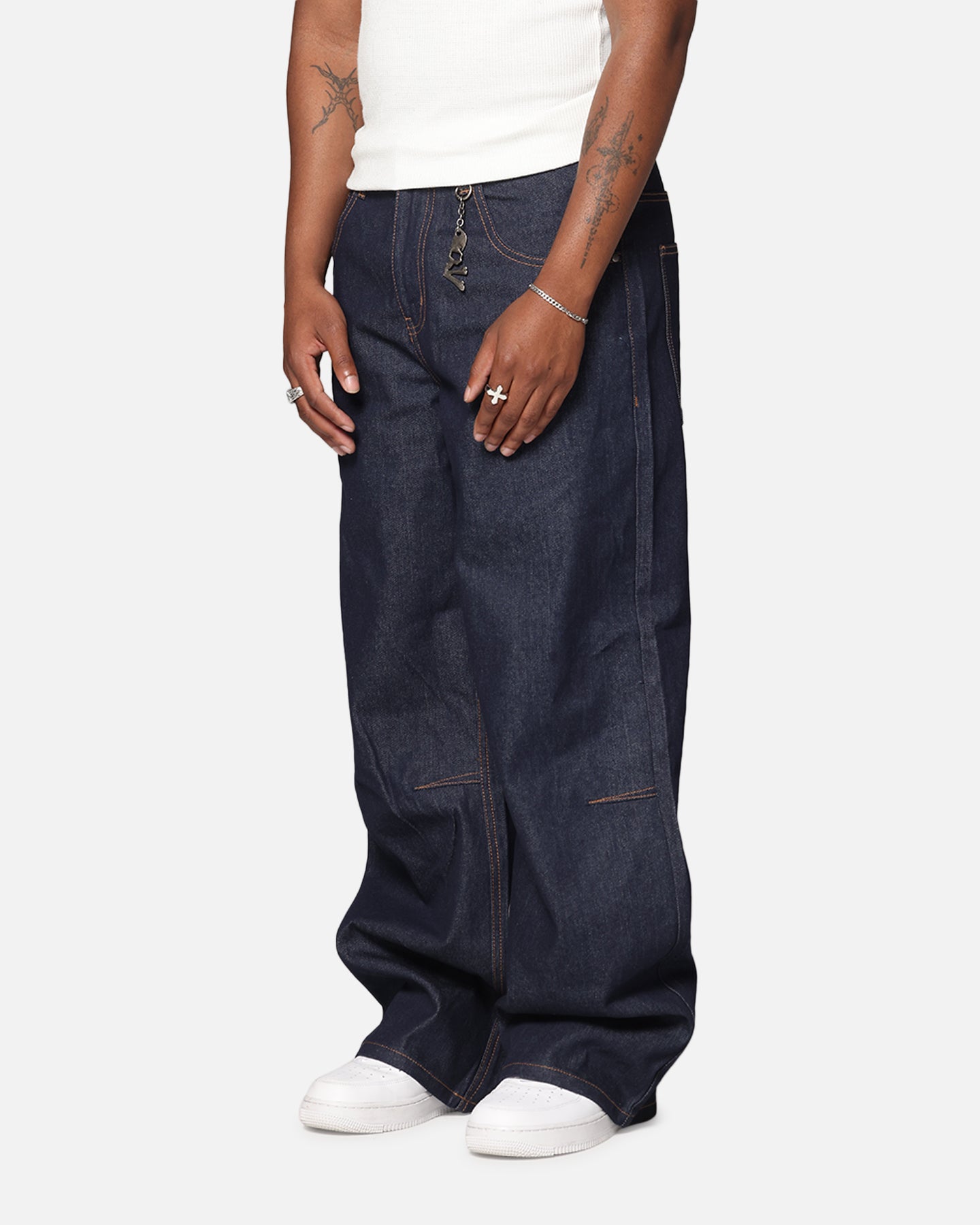 Saint Morta Amplus Jeans Indigo/Tan、mySite、zt4zffjzw