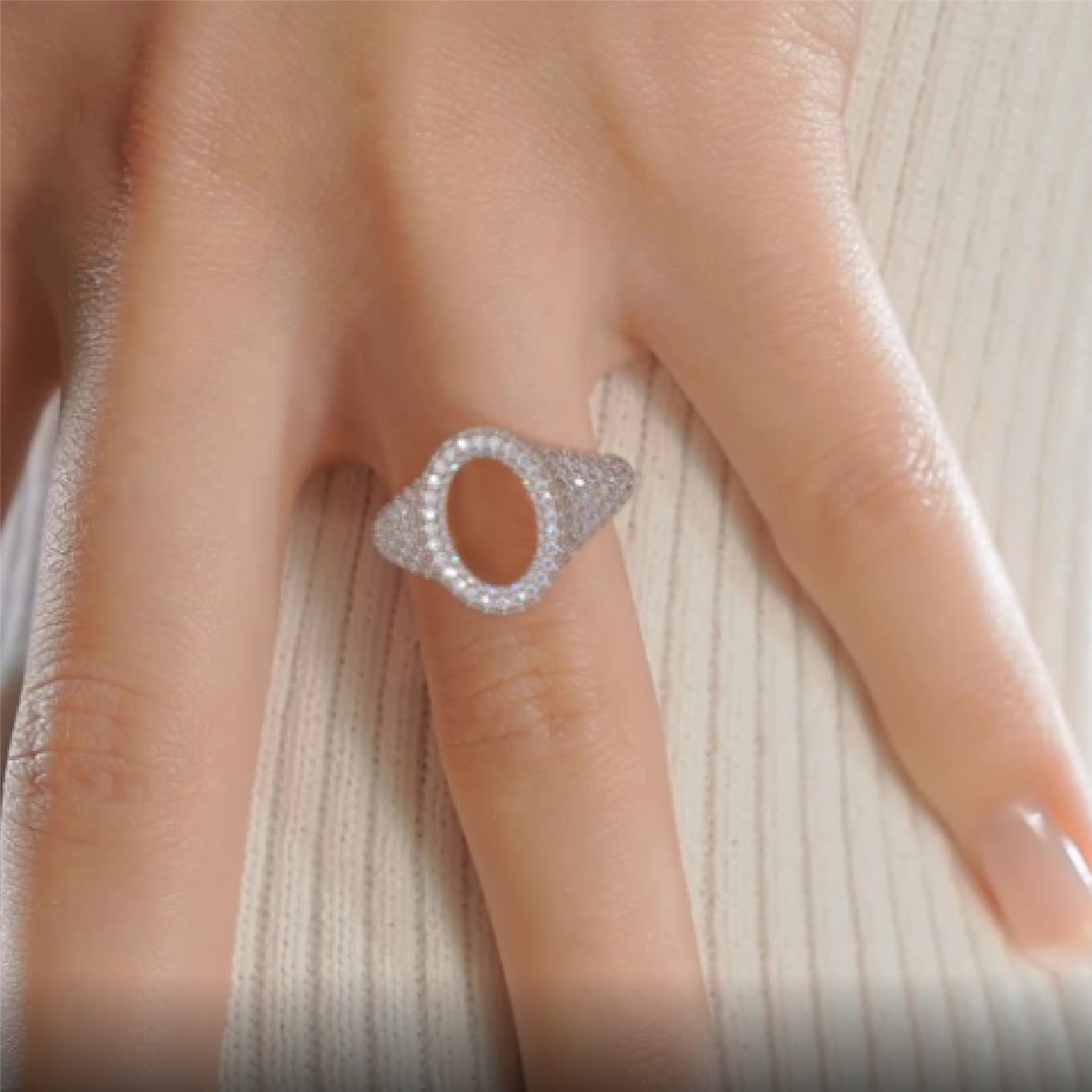 Angelina Lab Grown Diamond Wedding Ring (1.4 Carat) -14K Rose Gold、mySite、hinf8tx79