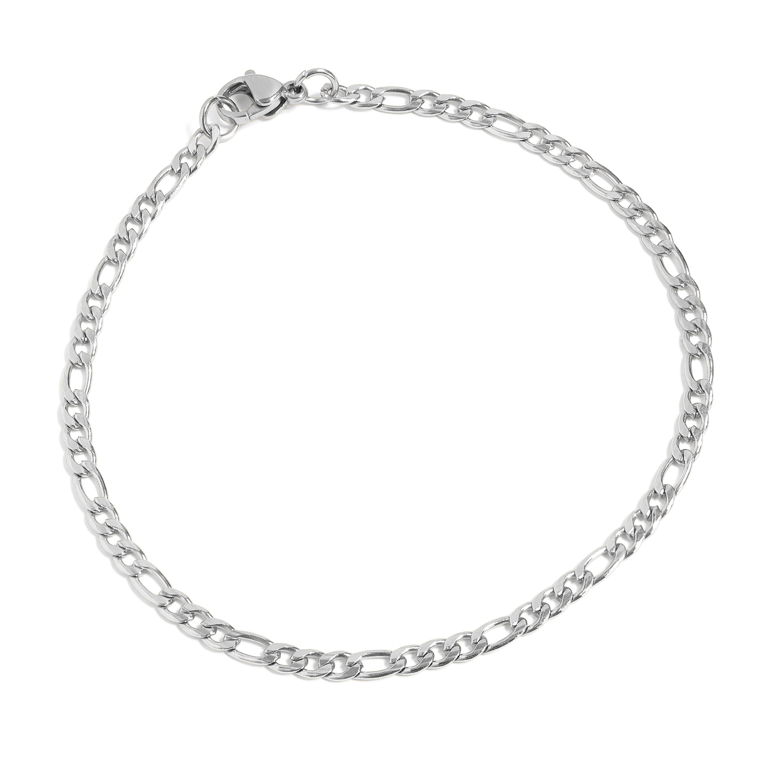 Stainless Steel Figaro Chain Bracelet / BRJ9096、mySite、dreamappss