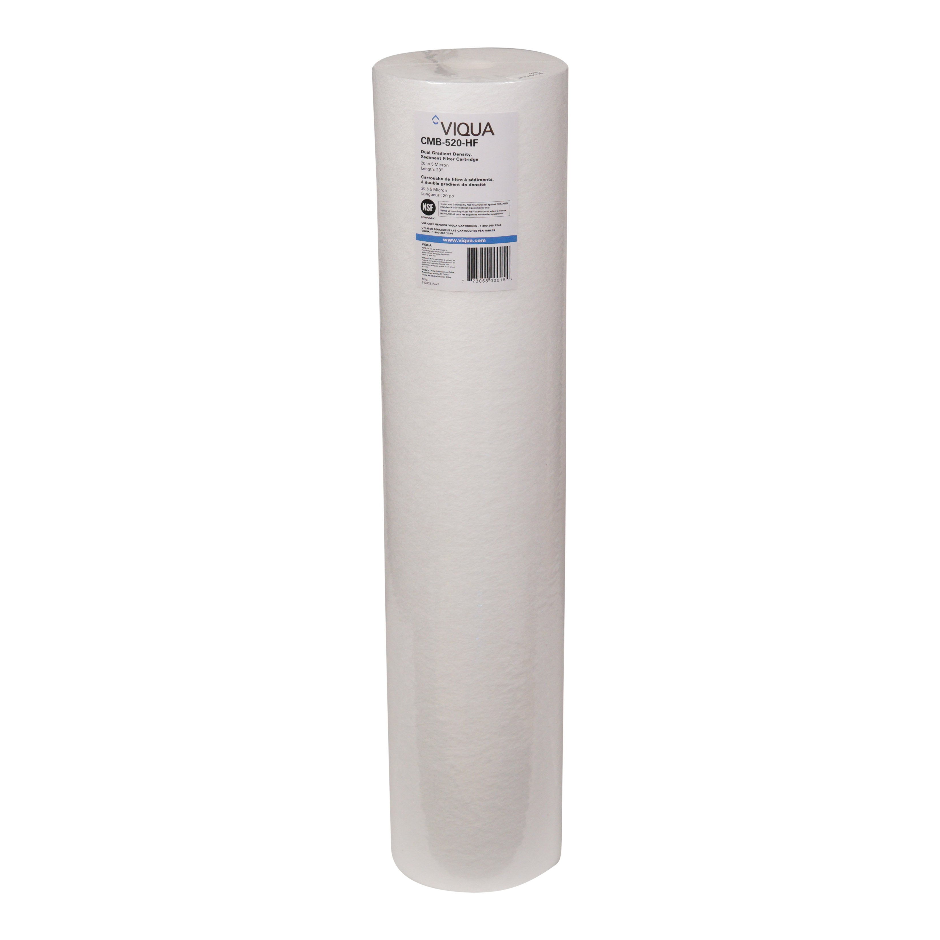 Viqua 20 15 to 5 Micron Sediment Filter SMF CMB-520-HF、mySite、noshort
