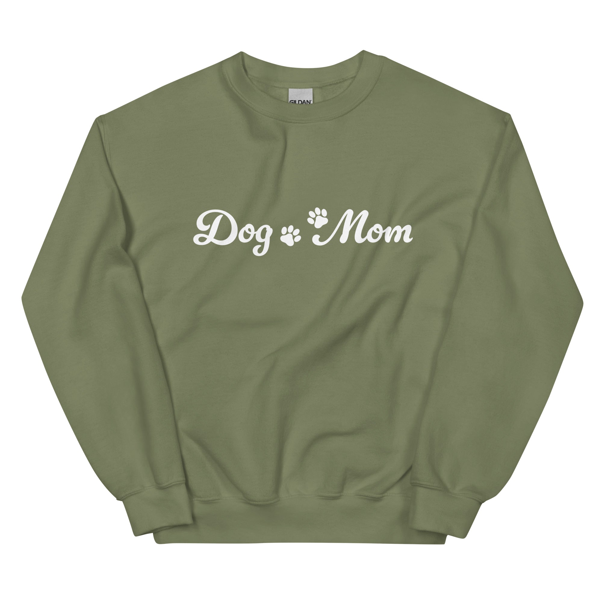 Paw Print Dog Mom Crewneck Sweatshirt、mySite、camillekostekn